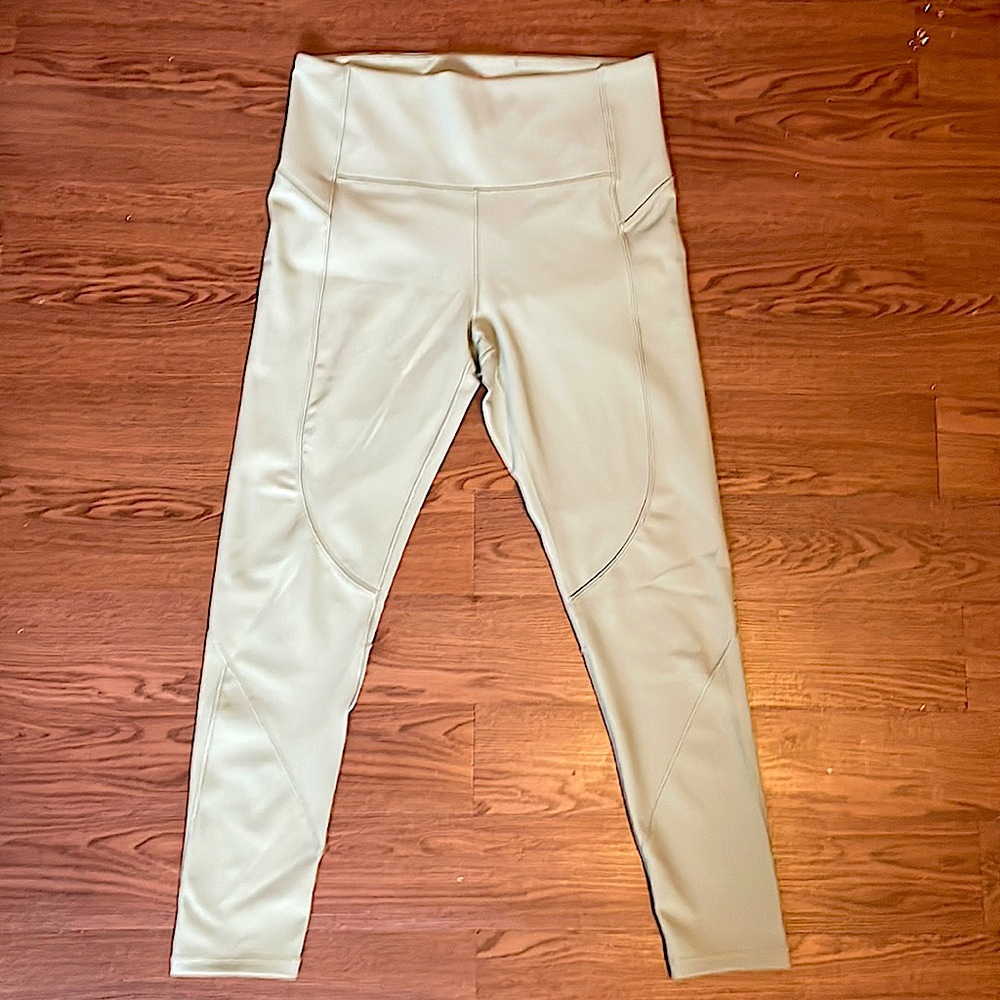 CALIA Women’s Mixed Rib Essentials 7/8 Length Pants